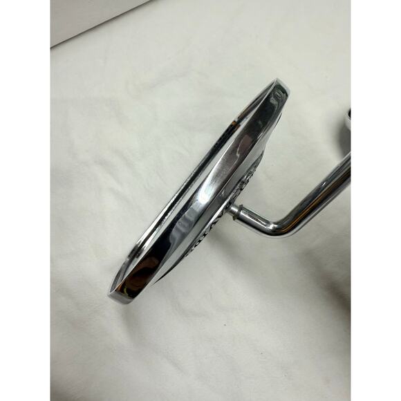 Harley Davidson Live to Ride Mirrors Square Short Stem ChromePair LH RH - Picture 8 of 16